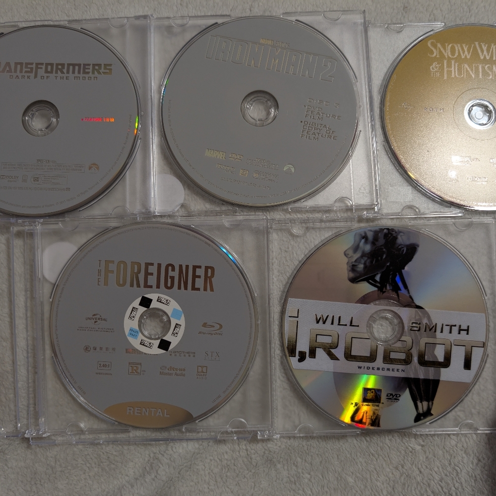 Movie DVD and Blu-ray Collection